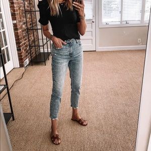 Abercrombie mom jeans